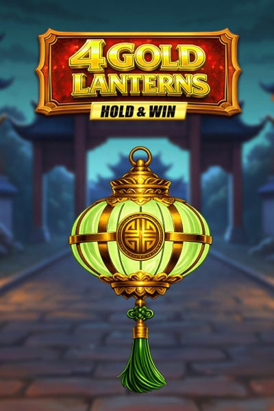 4 Gold Lanterns Hold & Win cover art