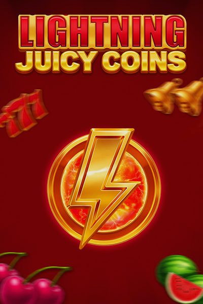 Lightning Juicy Coins artwork in the lobby