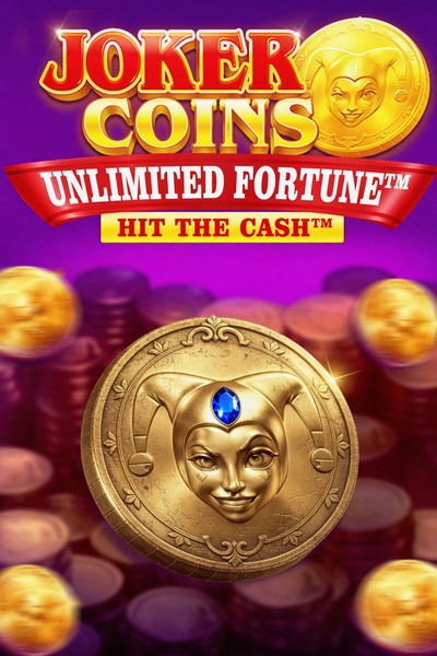 Joker Coins Unlimited Fortune cover art at Casinova